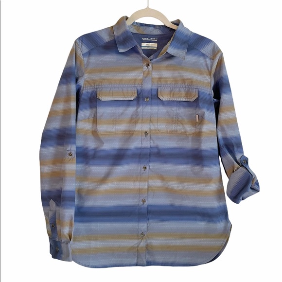 Columbia Women’s Pilsner Peak Ombré Hiking Shirt - Picture 4 of 9